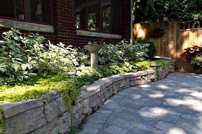 Garden bed walls are the structure of your hardscape