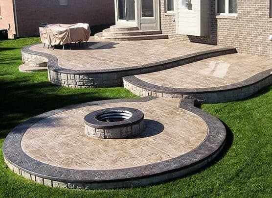 Concrete patios are great choice for your Calgary backyard