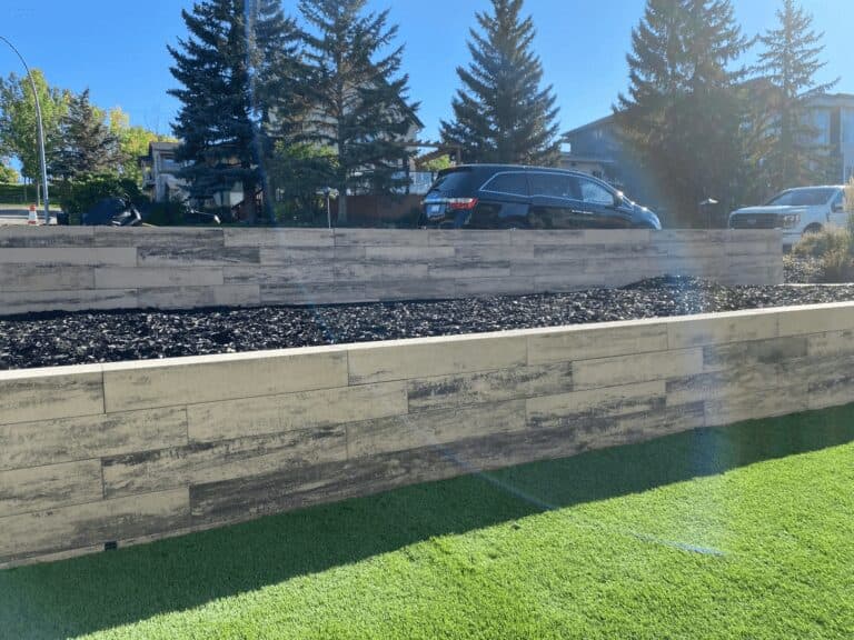 modular retaining walls calgary