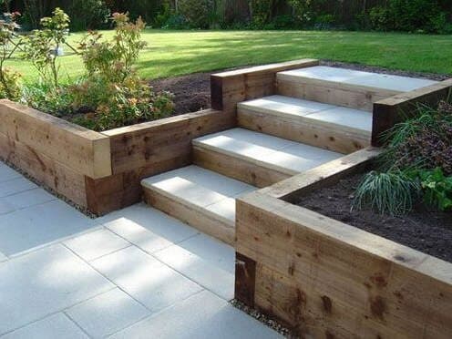 wood retaining walls calgary