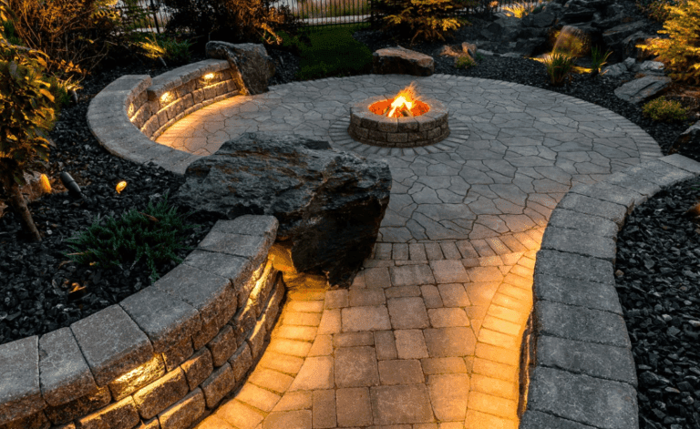 Backyard fireplaces can light up your late night gatherings