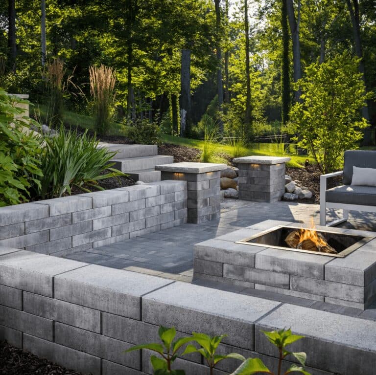 Melville patio stones will light up your backyard